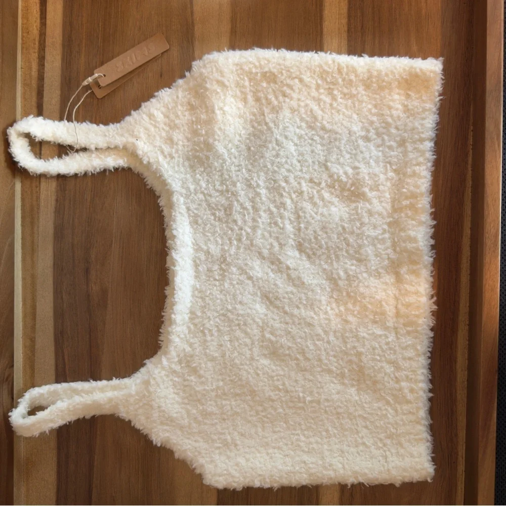 SKIMS Cozy Knit Tank in Bone Size 2X/3X - Picture 2 of 3